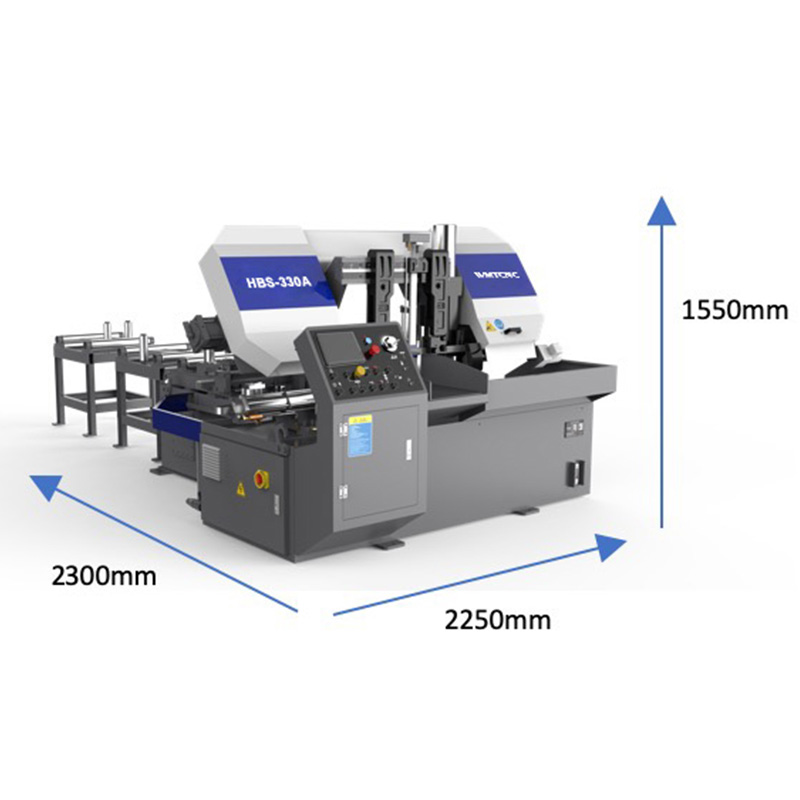 HBS330-A High Quality Rotating Horizontal Band Sawing Machine with CE